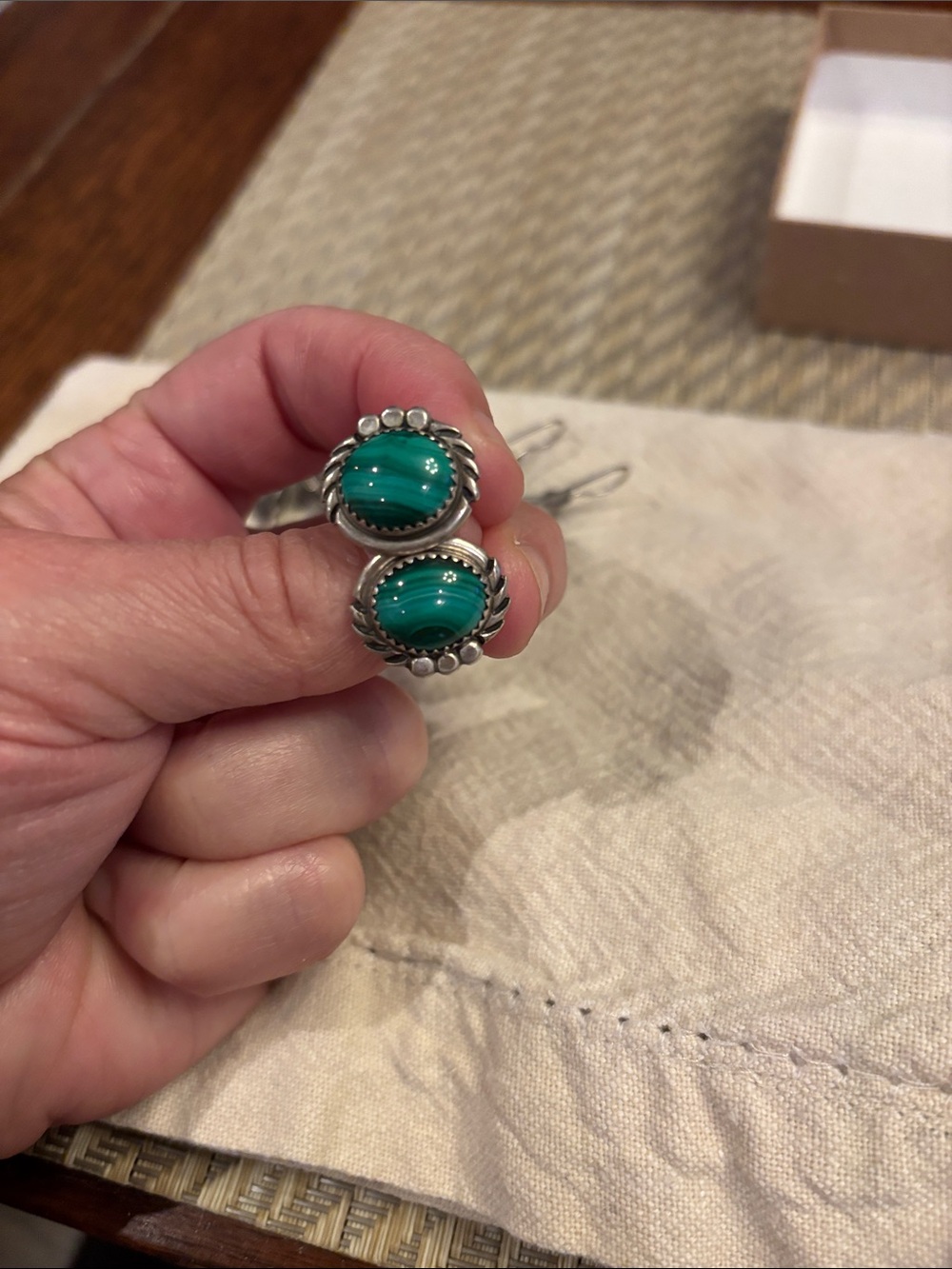 Sterling Silver Earrings set - Women Jewelry - Picture 3 of 5